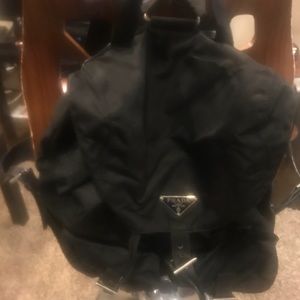Nylon Black Prada backpack